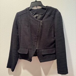 Mossimo Tweed Asymmetrical Jacket